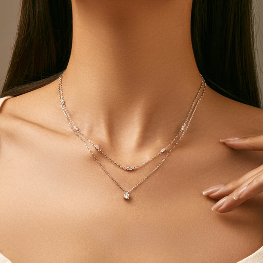 Silver Rhythm Necklace
